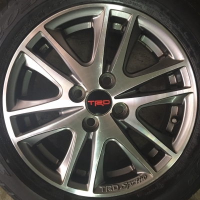 ล้อแม็ก TOYOTA Vios TRD พร้อมยาง 185-60-15