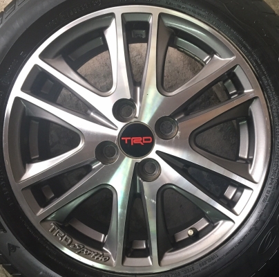 ล้อแม็ก TOYOTA Vios TRD พร้อมยาง 185-60-15