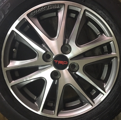 ล้อแม็ก TOYOTA Vios TRD พร้อมยาง 185-60-15