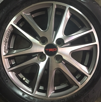 ล้อแม็ก TOYOTA Vios TRD พร้อมยาง 185-60-15