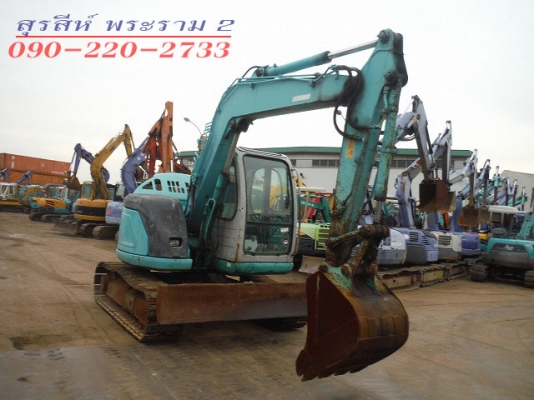 มาถึงไทยแล้ว KOBELCO SK60SR สเปคหายาก รถเก่านอกนำเข้าจากประเทศญี่ปุ่น เป็นที่ต้องการของผู้รับจ้าง 6 ล้อถมดินรายย่อย