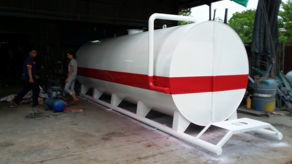 ขายถังน้ำมันใหม่ขนาด 20000 ลิตร ผลิตเอง เหล็กหนา ุ6 มม.