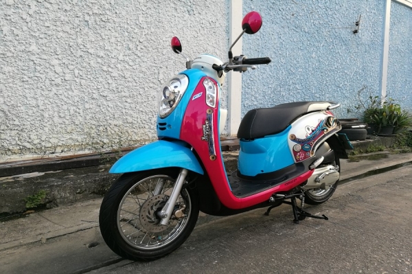 Scoopy i 2014 วิ่ง3000โล รถบ้านแท้ มือเดียว เล่มชุดโอนครบ