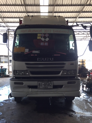 lsuzu Fxz 320 ปี 49 พ่วงดั้มแม่ลูก อู่ ST 3 เพลายัด ปี 49 สภาพสวยๆ