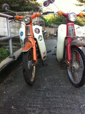 Honda c700 c70 มาเป็นคู่ ขายคู่ ราคาจิ๊บๆ มีเล่มทั้ง2คันคับ