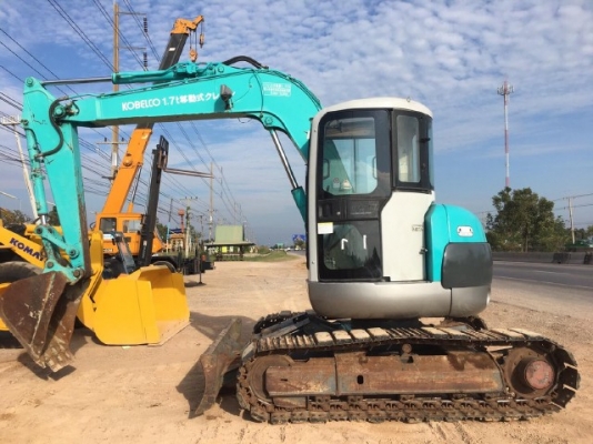 ขายรถแบคโฮ KOBELCO SK75UR คอนโทรลสั้น รถนอกนำเข้าจากญี่ปุ่น มีVDOการทำงานครับ