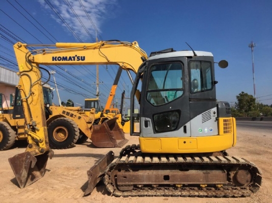 ขายรถแบคโฮ KOMATSU PC78US-6 คอนโทรลสั้น ปั้มนิ้ว รถนอกนำเข้าจากญี่ปุ่น มีVDOการทำงานครับ