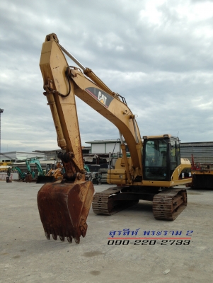 ขายรถแบคโฮ CAT 320D (รถมือสองญี่ปุ่น) ผลิตและนำเข้าจากประเทศญี่ปุ่น  ใช้งาน 6,689 ชั่วโมง ระบบต่างๆ ทำงานสมบูรณ์