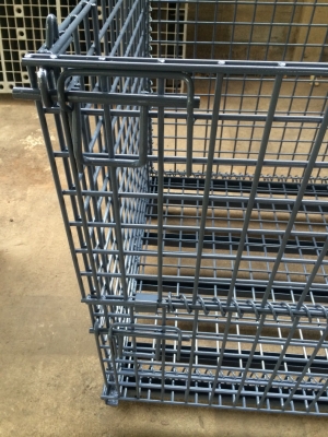 ตระกร้าเหล็กอเนกประสงค์ สามารถพับได้