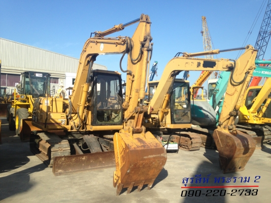 ขายรถแบคโฮขนาด 7 ตัน  CAT 307B (รถเก่านอกสเปคหายาก) ผลิตและนำเข้าจากประเทศญี่ปุ่น เหมาะสำหรับงานรับจ้างรายย่อย ไซน์งานก่อสร้าง ฯลฯ ทนทาน คุ้มค่า คืนทุนไว