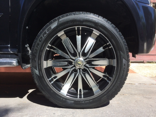 ล้อ master wheel Tampet ขอบ20 พร้อมยาง