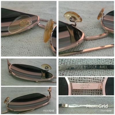 แว่นตาโกลด์ฟิลด์ &#039;เทพเจ้าของชาวเยอรมัน&#039; ยุค &#039;60s  Vintage RODENSTOCK AXEL handmade in Germany