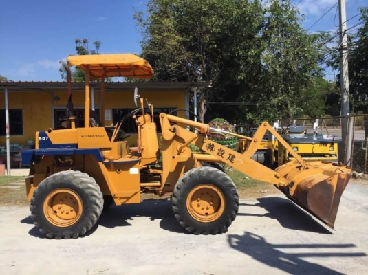 KOMATSU 507 เก่าญี่ปุ่นแท้ สภาพสวยพร้อมใช้ โทร.090-986-2521 อ๊อบ