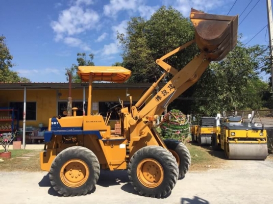 KOMATSU 507 เก่าญี่ปุ่นแท้ สภาพสวยพร้อมใช้ โทร.090-986-2521 อ๊อบ