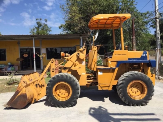 KOMATSU 507 เก่าญี่ปุ่นแท้ สภาพสวยพร้อมใช้ โทร.090-986-2521 อ๊อบ