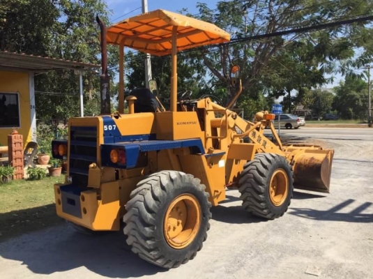 KOMATSU 507 เก่าญี่ปุ่นแท้ สภาพสวยพร้อมใช้ โทร.090-986-2521 อ๊อบ