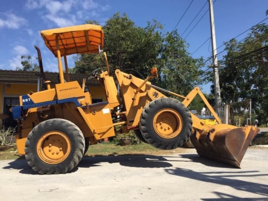 KOMATSU 507 เก่าญี่ปุ่นแท้ สภาพสวยพร้อมใช้ โทร.090-986-2521 อ๊อบ