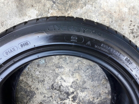 ยางMICHELIN รุ่น ENERGY xm2.  185 55R15 ปี2015 สภาพสวยมากๆดอกเยอะมากๆคุ้มสุดๆ