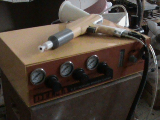 เครื่องพ่นสีฝุ่น Powder coat เครื่องพ่นสีฝุ่น Powder coat