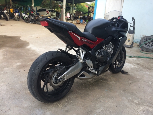 ขายมอไซค์บิ๊กไบค์ HONDA CBR 650 2015 สีดำ