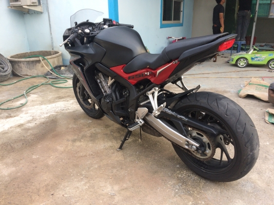 ขายมอไซค์บิ๊กไบค์ HONDA CBR 650 2015 สีดำ