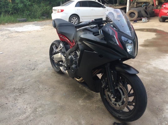 ขายมอไซค์บิ๊กไบค์ HONDA CBR 650 2015 สีดำ