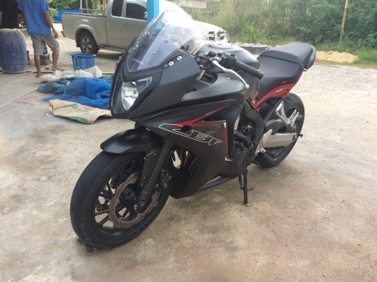 ขายมอไซค์บิ๊กไบค์ HONDA CBR 650 2015 สีดำ