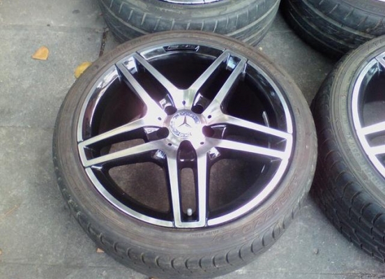 ขายล้อ AMG แท้ ขอบ 18 กว้าง 8.5 +48 , 9 +54 ....................5 รู 1