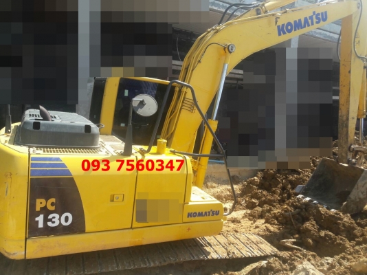 ขายรถแบคโฮ KOMATSU PC 130-8=5,1XX ชม.
