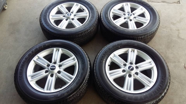 ขายล้อแม็กป้ายแดง d-max 18"&times;7" พร้อมยางปี16 สนใจติดต่อ ตาเล็ก ล้อและยางครับ 081-3747940