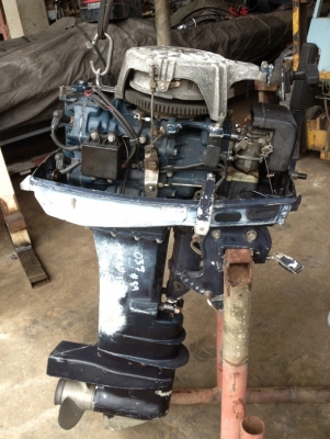 เครื่องเรือ 35 แรง โตมัสสุ สตาร์ทติดง่ายเก่าญี่ปุ่น ราคา 25000