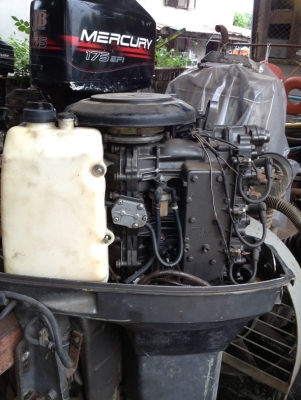 เครื่องเรือ โตมัสสุ 60 แรง ราคา 35000