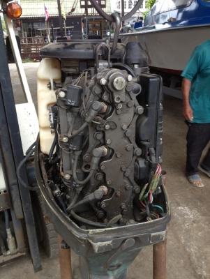 เครื่องเรือ โตมัสสุ 60 แรง ราคา 35000