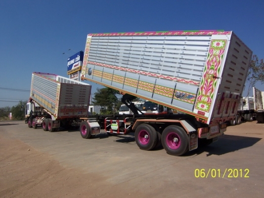 ขาย 12 ล้อ ISUZU GIGA แม่ลูกพ่วงดั้ม เครื่อง K13 รถสวยทำใหม่ต่อใหม่ทั้งคันกระบะมิเนียมพร้อมทะเบียนสวยๆเลยครับ