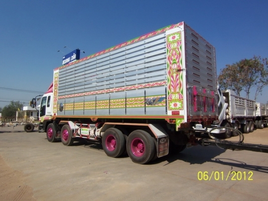 ขาย 12 ล้อ ISUZU GIGA แม่ลูกพ่วงดั้ม เครื่อง K13 รถสวยทำใหม่ต่อใหม่ทั้งคันกระบะมิเนียมพร้อมทะเบียนสวยๆเลยครับ