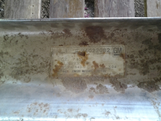 JOECLASSICขายกันชนหลังISUZUKB20(ชุบโครเมี่ยมแท้ห้าง)หรือใส่CHEV.ได้รุ่นกันชนแยกสนใจโทรสอบฤามได้.. JOECLASSICขายกันชนหลังISUZUKB20(ชุบโครเมี่ยมแท้ห้าง)หรือใส่CHEV.ได้รุ่นกันชนแยกสนใจโทรสอบฤามได้..