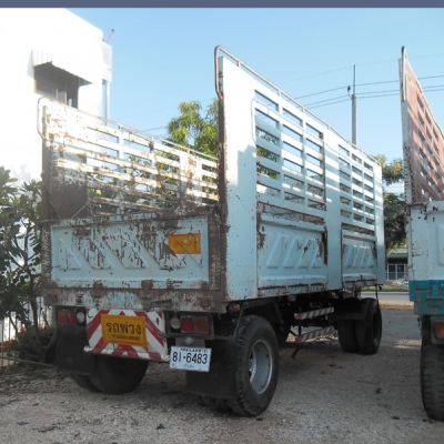 ฝากขายลูกพ่วงกระบะไม่ดัมพ์ สามมิตร ยาว 6.50 เมตร