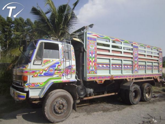 รถบรรทุกสิบล้อดั๊ม สภาพดี พร้อมใช้งาน  1989 ISUZU, รถบรรทุก 10 ล้อ  สีฟ้า เกียร์ธรรมดา ทะเบียน ระยอง ตัวรถ 210 แต่เปลี่ยนเครื่องเปน 240 รถไม่มีแอนะคับ