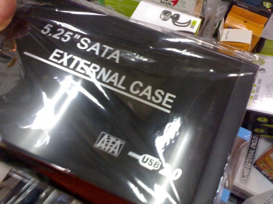 ขายกล่องใส่อุปกรณ์ต่อนอก 5.25 นิ้ว HDD/DVD External ขายกล่องใส่อุปกรณ์ต่อนอก 5.25 นิ้ว HDD/DVD External