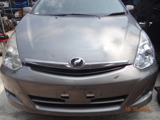 ขายหัวรถตัดพร้อมเครื่องยนต์ TOYOTA WISH  พร้อมเบาะคู่หน้าและช่วงล่างหน้าครบชุด ขอบคุณมากครับอู่ ยู กู๊ด