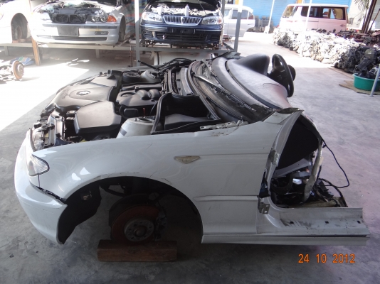 ขายหัวรถตัดพร้อมเครื่องยนต์ BMW 318CI สปอร์ต 3 ประตู พร้อม เครื่องยนต์   !!!เกียร์ออโต  พาร์ทแท้นำเข้าจากญี่ปุ่น!!!!