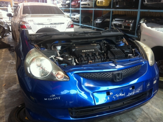 ขายหัวรถตัดพร้อมเครื่องยนต์ HONDA JAZZ  พร้อม เครื่องยนต์ L13A  !!!ขอบคุณมากครับพี่เอฟ จ.อุทัยธานี