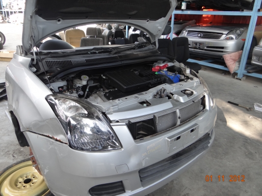 ขายหัวรถตัดพร้อมเครื่องยนต์ SUZUKI SWIFT เกียร์ออโต  พาร์ทแท้นำเข้าจากญี่ปุ่น!!ขอบคุณมากครับคุณตั้ม จ. สกลนคร