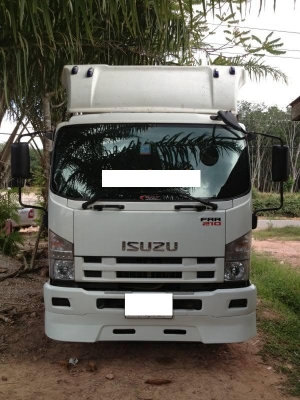 6ล้อดั้มISUZU FRR210 ปี52(เลขไมล์105673)ดั้มยาว4เมตรสวยมาก