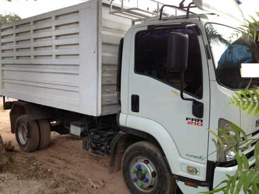 6ล้อดั้มISUZU FRR210 ปี52(เลขไมล์105673)ดั้มยาว4เมตรสวยมาก