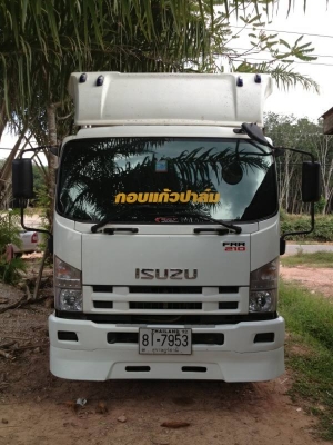 6ล้อดั้มISUZU FRR210 ปี52(เลขไมล์105673)ดั้มยาว4เมตรสวยมาก