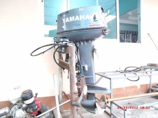 ขายเครื่อง yamaha 40 แรง พร้อมชุดคันเร่ง