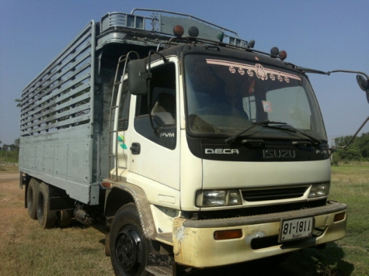 10ล้อเพลาเดียว รถล่อง ISUZU200แรง มือเดียวออกจากห้าง กะบะรั้วไม้ รถสวยๆ