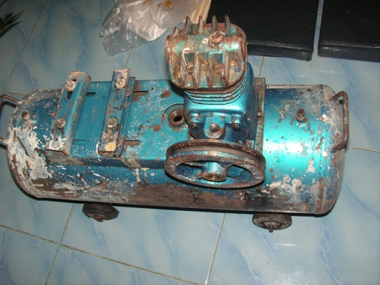 ปั๊มลมPUMAพร้อมมอเตอร์โตชิบา1/4เเรง