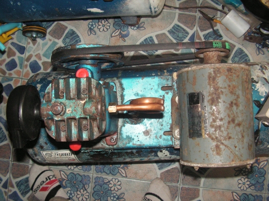 ปั๊มลมPUMAพร้อมมอเตอร์โตชิบา1/4เเรง